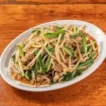 肉ニラ炒め(亀戸ぎょうざ 大島店)