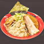 背脂味噌(旭川味噌ラーメンばんから上野店)