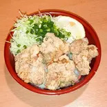 から揚げ丼 Fried chicken bowl（鳥八 下丸子店）