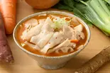 【肉2倍】肉大盛り辛味噌チゲ豚汁 Double Pork Meat Spaicy Tonjiru（玄米と豚汁 お玄さんのとん汁食堂 田町店）