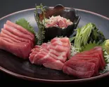 天然本まぐろ刺身盛り合わせ(5~6人前) Assorted Wild Bluefin Tuna Sashimi (5-6 servings)(東京寿司 ITAMAE SUSHI 愛宕店 Tokyo Sushi Itamae Sushi Atago)