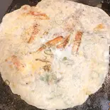 【ねぎ入り】はなれのいか焼き(中濃ソース)（喜仙はなれ）