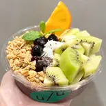 まるごとキウイのアサイーボウル(バナナ抜き)（Ulu大名店）