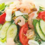 【Ala Cart 3】シーフードサラダ/Seafood Salad（インド・ネパールレストラン YABIN 溝の口店）