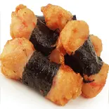 イカの磯辺揚げ(紅生姜)(黒酢の寿司京山)