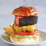 カンキバーガー&フライドポテト(9 Hamburger & Dining Bar)