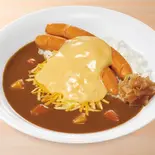 チーズソーセージカレー Pork Curry Rice w/ Sausage & Cheese(すき家 福岡舞鶴店)