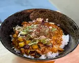 麻婆茄子丼（大阪名物大衆酒場 串カツとたこ焼きのらっしゃいセー）
