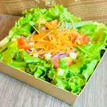 フレッシュ野菜の選べるサラダ（大盛無料の洋食屋さん。五つ星パスタ）