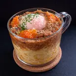 粗挽きミートソースパスタ〜半熟卵付〜（ピザ＆ワッフル バスターズ (PIZZA＆WAFFLE BUSTERS)）