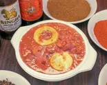 マトンララカレー(お勧め！) Mutton Rara Curry (Recommended！)（アジアン料理 チャンダニ）