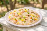 大盛!豚とたまごのチャーハン(表参道生春巻倶楽部)