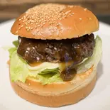 テリヤキバーガーポテト付き（3000日かけて完成した極上ハンバーガー本町靭公園店）