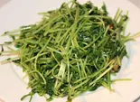 豆苗炒め（順順餃子房 小伝馬町店）