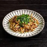 基本のうどん焼き Basic Grilled Udon（お好み焼きつよっさん）