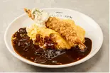 海老フライオム（新宿たまごけん）