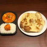 バターチキン ご飯＆ナン（アジアン レストラン マナスル）