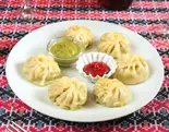 モモ 6P/Momo Dumplings 6P（AASTHA Asian Indian Restaurant）