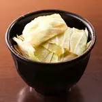 定番!塩キャベツ(楽が気 新橋本店)