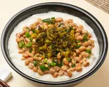 納豆高菜トロロ丼(19)（納豆メニュー 旭町店）