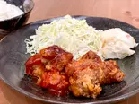 ヤンニョムチキン定食（みやこどり）