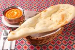 【F】マトンカレー+ナンかライス Mutton Curry+Nann or Rice（ロサニ）