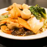 五目あんかけ焼きそば(五目汤汁盖面)(香菇王)