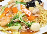 五目あんかけ焼きそば（中華料理 金満園）