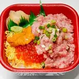 ウニねぎとろイクラ丼（丼丸 西早稲田店）