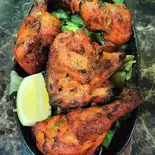 タンドリーチキン Tandoori chicken 4P（ADIBAバングラカリー＆居酒屋 新小岩店）