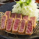 国産黒毛和牛サーロインの牛カツ弁当（牛カツ・串揚げ 串亭 博多くうてん）