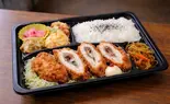ささみチーズフライ梅しそ弁当（Hoaka）
