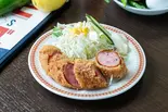 ソーセージカツ sausage cutlet（喫茶サビーズ）