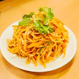 細切り豆腐干和え（稲香米線）