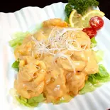 小エビのチリマヨソース（中華料理キリン）