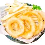 ポテトフライ&オニオンフライ(Reiji Burger korean town店)