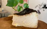 期間限定！抹茶味！自家製甘麹バスクチーズケーキ（STOVE SANDWICHES）