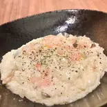 海老とキノコのクリームリゾット（海賊レストラン BARATIE）