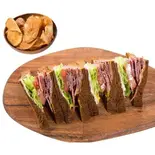 スパイシービーフパストラミサンドイッチ Spicy beef pastrami sandwich（Hamburger ＆ Sandwich base）