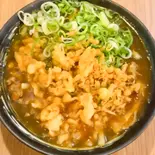 肉かすカレーうどん(おばんざいやめ)