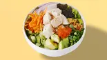 【ヘルシー！】チキンポキ(Chicken ＆ Goma Sauce)（LAスタイル ポキボウル専門店 SCALES(スケール)中目黒 なんば店）