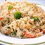 バスマティチキンフライライス/Basmati Chicken Fried Rice（インド料理ラサニ）