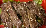 ハラミ牛皿(炭火焼肉牛ヶ梅)