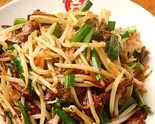 ニラレバ炒め Stir-fried liver and chives(中華料理 酔笑酒場 渋谷店)