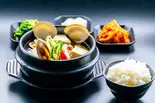 海鮮キムチチゲ定食(鶏肉販売 なかの食鶏 大阪エリア店)