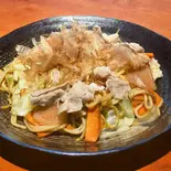 上海風香ばしい風味！焼きそば（新世界串かつ39）