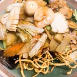 海鮮揚げそば(味四川 四川ダイニング)