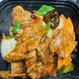 牛肉ピリ辛炒め（中華家 隆華）