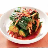オイキムチ(150g)（韓国家庭料理 でりかおんどる 新大久保店）