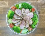 鴨サラダボウル Duck salad bowl(たっぷり野菜のサラダボウル)